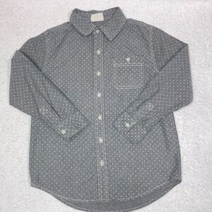Crazy 8 mini anchor print button down medium 7/8